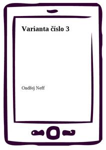 Obálka Varianta číslo 3