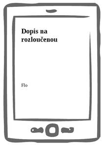 Obálka Dopis na rozloučenou