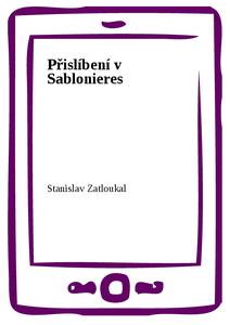 Obálka Přislíbení v Sablonieres
