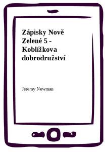 Obálka Zápisky Nově Zelené 5 - Koblížkova dobrodružství