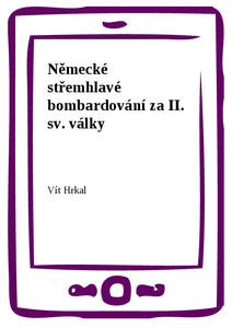Obálka Německé střemhlavé bombardování za II. sv. války