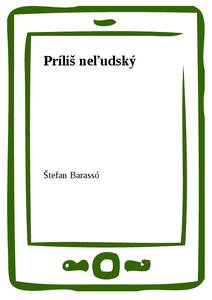 Obálka Príliš neľudský