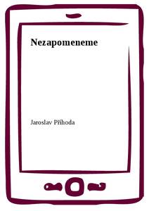 Obálka Nezapomeneme
