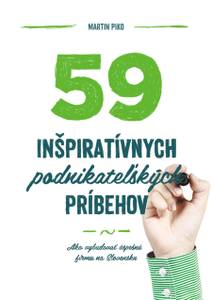 Obálka 59 inšpiratívnych podnikateľských príbehov