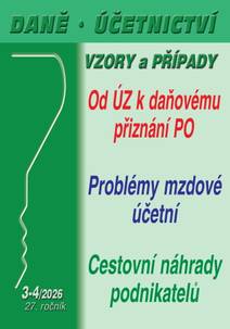 Obálka DÚVaP č. 3-4 / 2026 - Od účetní závěrky k daňovému přiznání PO