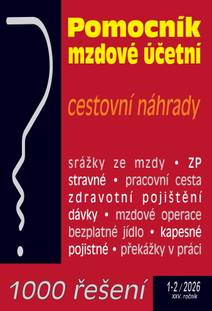 Obálka 1000 řešení č. 1-2 / 2026 - Pomocní mzdové účetní