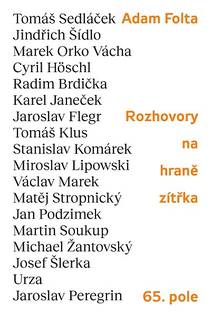 Obálka Rozhovory na hraně zítřka