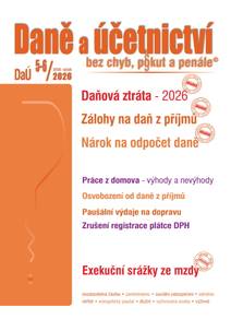 Obálka DaÚ č. 5-6 / 2026 - Daňová ztráta v roce 2026