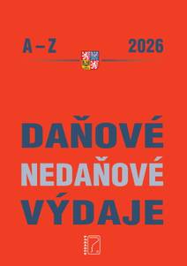 Obálka Daňové a nedaňové výdaje 2026