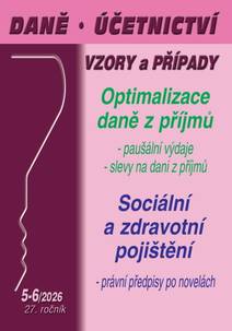 Obálka DÚVaP č. 5-6 / 2026 - Optimalizace daně