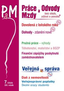 Obálka PaM č. 7 / 2026 - Dovolená z loňského roku
