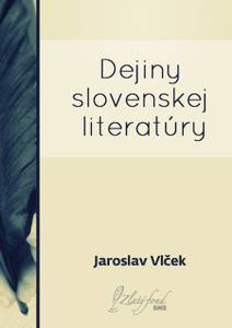 Obálka Dejiny slovenskej literatúry
