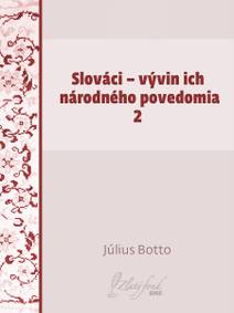 Obálka Slováci — vývin ich národného povedomia 2
