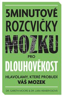 Obálka 5minutové rozcvičky mozku pro dlouhověkost - Hlavolamy, které probudí váš mozek