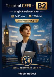 Obálka Tentokrát CEFR - B2, anglicky-slovensky