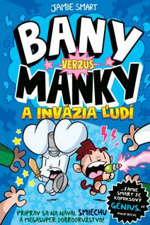Obálka Bany verzus Manky a invázia ľudí