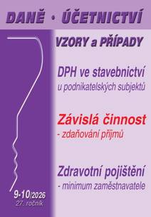 Obálka DÚVaP č. 9-10 / 2026 - DPH ve stavebnictví v roce 2026