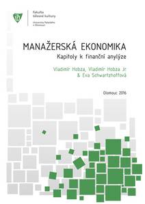 Obálka Manažerská ekonomika. Kapitoly k finanční analýze.