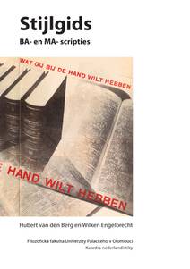 Obálka Stijlgids BA- en MA-scripties