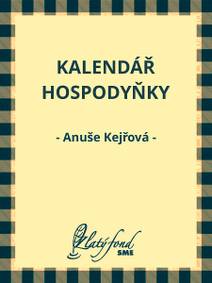 Obálka Kalendář hospodyňky