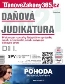 Obálka Daňová judikatura (I.)