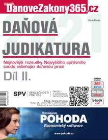 Obálka Daňová judikatura (II.)