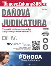 Obálka Daňová judikatura (IV.)