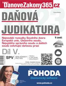 Obálka Daňová judikatura (V.)