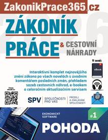 Obálka Zákoník práce a Cestovní náhrady 2026 s komentářem změn
