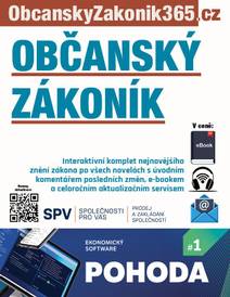 Obálka Občanský zákoník 2026