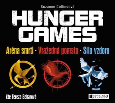Audiokniha HUNGER GAMES – komplet – komplet 1. -3. díl - Tereza Bebarová, Suzanne Collinsová