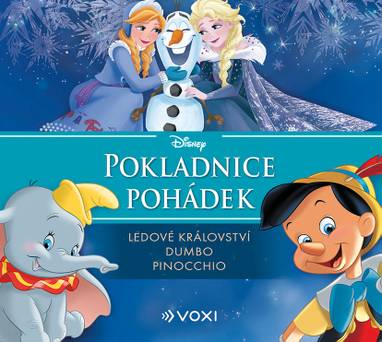 Audiokniha Disney - Ledové království, Dumbo, Pinocchio - Martina Preissová, Jan Maxián, Tomáš Juřička, kolektiv