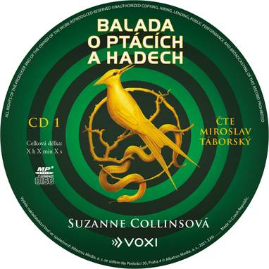 Audiokniha Balada o ptácích a hadech - Marek Lambora, Suzanne Collinsová
