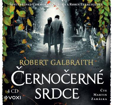 Audiokniha Černočerné srdce - Martin Zahálka, Robert Galbraith (pseudonym J. K. Rowlingové)