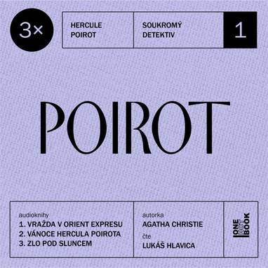 Audiokniha 3x Poirot #1 - Lukáš Hlavica, Agatha Christie