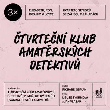 Audiokniha 3x Čtvrteční klub amatérských detektivů #1 - Libuše Švormová, Jan Vlasák, Richard Osman