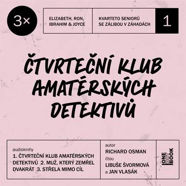 Audiokniha 3x Čtvrteční klub amatérských detektivů #1 - Libuše Švormová, Jan Vlasák, Richard Osman