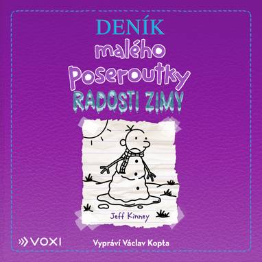 Audiokniha Deník malého poseroutky 13 – Radosti zimy - Václav Kopta, Jeff Kinney