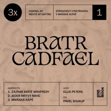 Audiokniha 3x Cadfael - Pavel Soukup, Ellis Peters