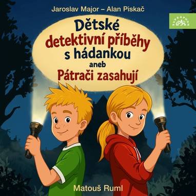 Audiokniha Dětské detektivní příběhy s hádankou aneb Pátrači zasahují - Matouš Ruml, Jaroslav Major, Alan Piskač