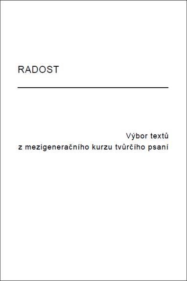 E-kniha Radost - Kateřina Benešová, Josef Beran