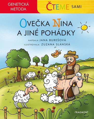 E-kniha Čteme sami – genetická metoda - Ovečka Nina a jiné pohádky - Jana Burešová