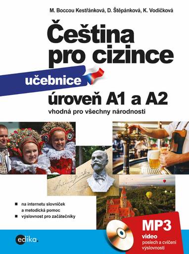 E-kniha Čeština pro cizince A1 a A2 - Marie Boccou Kestřánková, Dagmar Štěpánková, Kateřina Vodičková