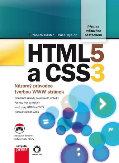 E-kniha HTML5 a CSS3 - Bruce Hyslop, Elizabeth Castro