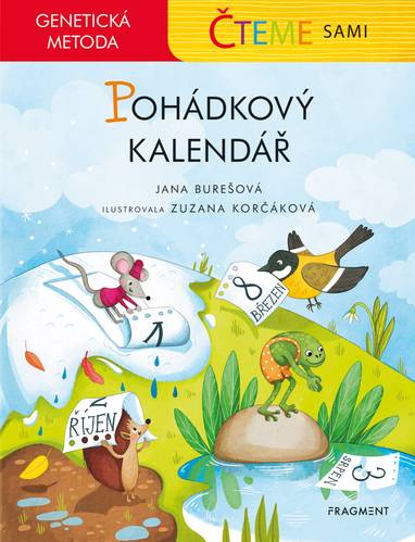 E-kniha Čteme sami - genetická metoda - Pohádkový kalendář - Jana Burešová