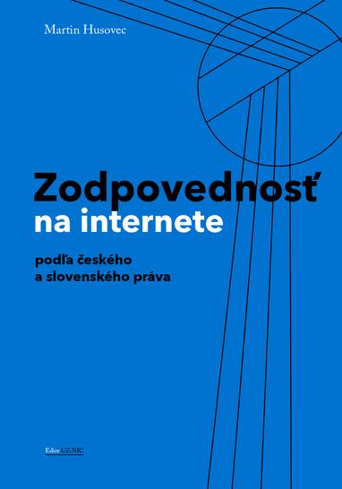 E-kniha Zodpovednosť na internete - Martin Husovec