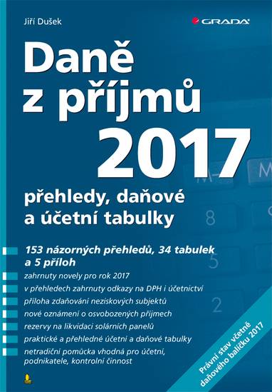 E-kniha Daně z příjmů 2017 - Jiří Dušek