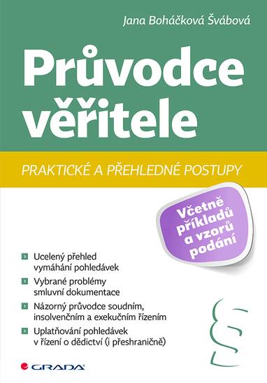 E-kniha Průvodce věřitele - Jana Švábová Boháčková