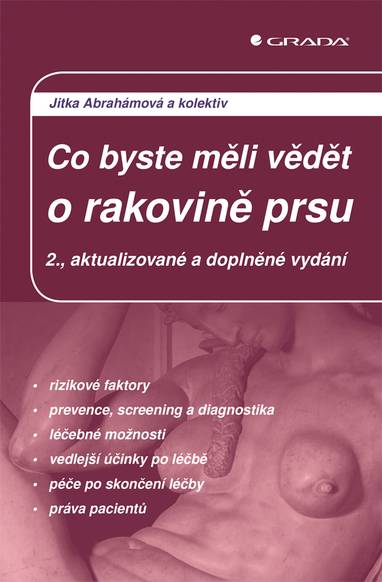 E-kniha Co byste měli vědět o rakovině prsu - Jitka Abrahámová