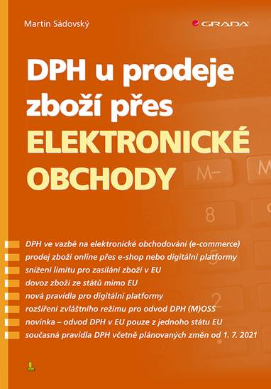 E-kniha DPH u prodeje zboží přes elektronické obchody - Martin Sádovský